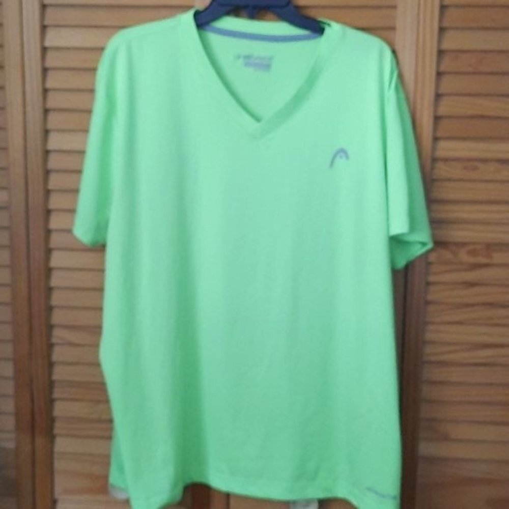 Head Hypertex VNeck TShirt Size Men's  2XL